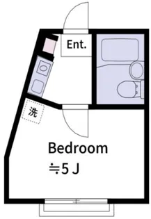 山吹コーポ【1階】の間取り