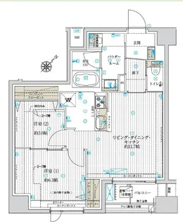 東京都台東区浅草5【マンション】の間取り