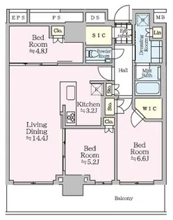 THE TOWER JUJO (ザ・タワー十条)【27階】の間取り