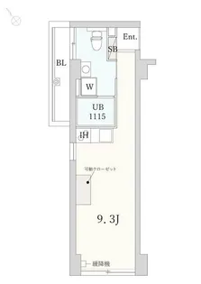 レフィーユ二子玉川【2階】の間取り