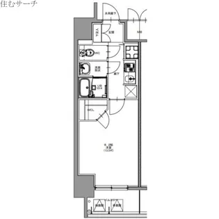 S-RESIDENCE四日市市堀木amante【14階】の間取り