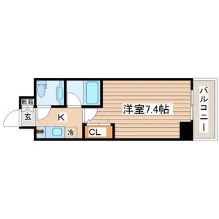 HF愛宕橋レジデンス【11階】の間取り