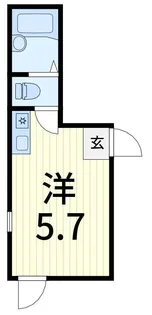 リブ亀有【2階】の間取り