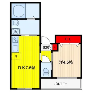 メゾン・ミル【3階】の間取り