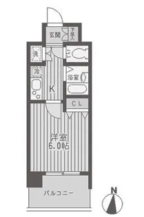 東京都墨田区亀沢1【マンション】の間取り
