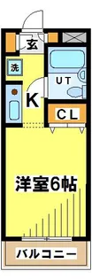G-CLEF(ジークレフ)【2階】の間取り