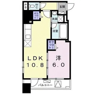 東京都江東区亀戸4【マンション】の間取り