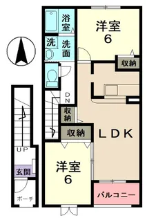 ノア【2階】の間取り