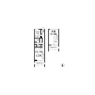 東京都板橋区桜川2【マンション】の間取り