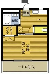 サニーパレス横田【3階】の間取り