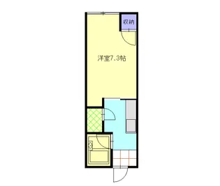 アイコーハイツ【2階】の間取り