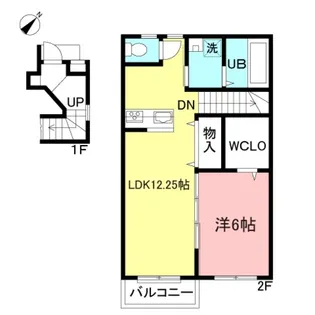 ゴーシュの丘の間取り
