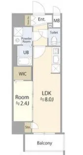 エスリード大曽根プレシャス【5階】の間取り