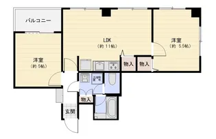 ストークタワー大通り公園-1【12階】の間取り