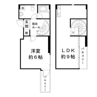 DOMA新宿の間取り