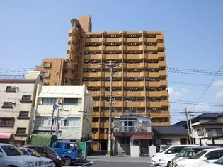 ライオンズマンション交通局前407号【4階】の外観