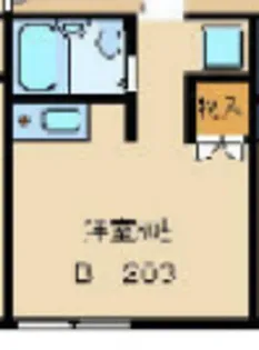 フォルム深沢B棟【2階】の間取り