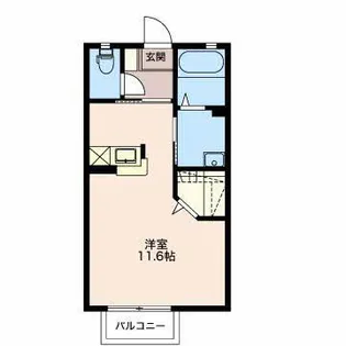 シャーメゾン蹴【1階】の間取り