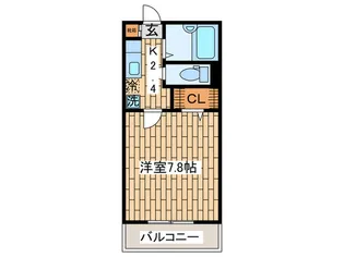 リビエ-ルセレ【3階】の間取り