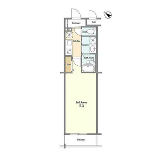 BLESS北新宿【5階】の間取り
