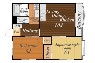 エストランドビル【3階】の間取り