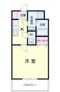 グレイス・ランII【1階】の間取り