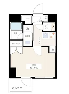 プレシャスハーモニー八王子【8階】の間取り