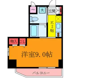 KDXレジデンス小豆沢【6階】の間取り