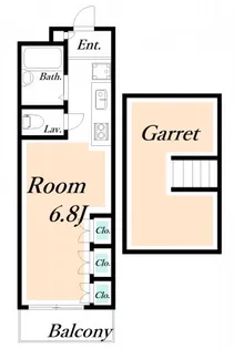 メルパラッツォ【2階】の間取り