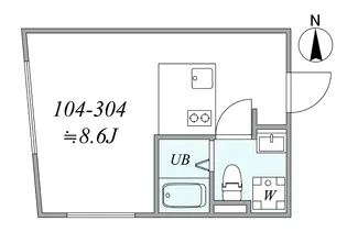 trias626【3階】の間取り