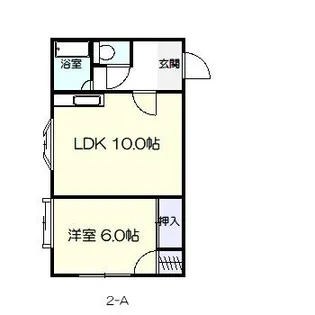 エバンス羽黒台【2階】の間取り