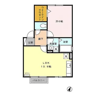 セレージャ【2階】の間取り