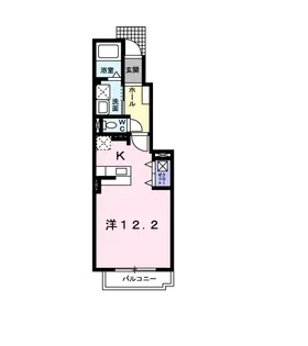 イベールパーク【1階】の間取り