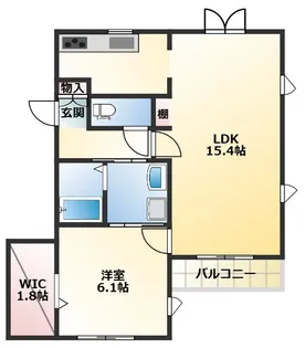 メゾンヴェリテ【3階】の間取り