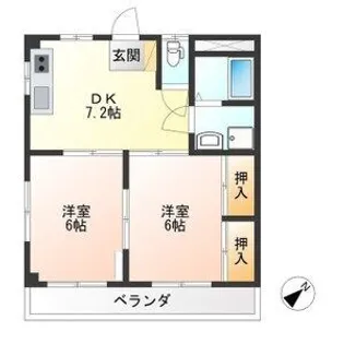 メゾン・ド・オリビアン【3階】の間取り