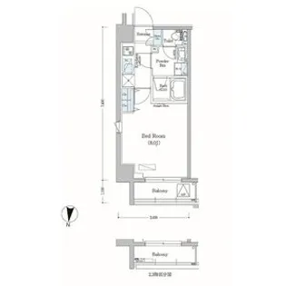 アーバネックス森下II【7階】の間取り