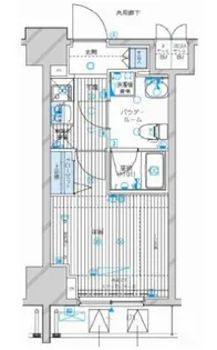 メインステージ蒲田VIエグザ【8階】の間取り
