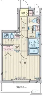 ルーブル武蔵中原弐番館【2階】の間取り