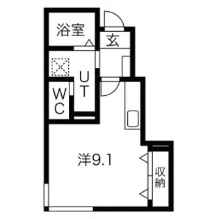 グランフロントニセコI【1階】の間取り
