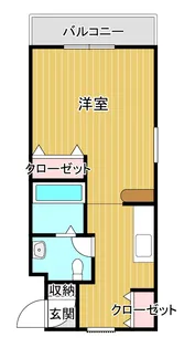マンション ウィズ【3階】の間取り