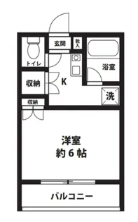ルフィーノ妻田【0】【2階】の間取り