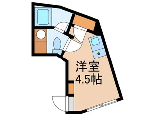 CONTEL NISHIWASEDA【2階】の間取り