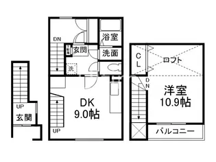 ブリエ松原の間取り