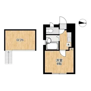 ロングット【2階】の間取り