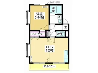 カーサアコールI【3階】の間取り