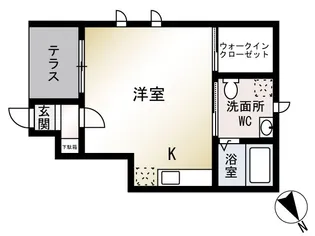 Palma Foresta(パルマフォレスタ)【1階】の間取り