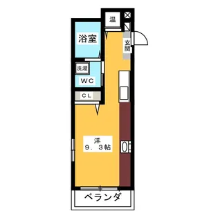 ブルグサクラ【2階】の間取り