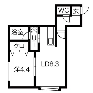 オリヴェイラ【3階】の間取り