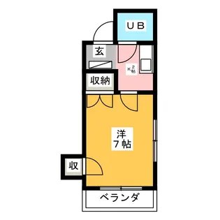 シャトレ リリア-セ【1階】の間取り