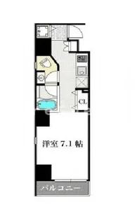 LA東十条【4階】の間取り